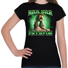 PRINTFASHION Brr brr patapim - Női póló - Fekete női póló