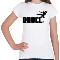 PRINTFASHION Bruce - Női póló - Fehér