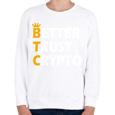 PRINTFASHION BTC - Gyerek pulóver - Fehér gyerek pulóver, kardigán