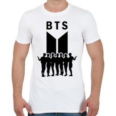 PRINTFASHION BTS 01 - Férfi póló - Fehér