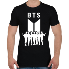 PRINTFASHION BTS 02 - Férfi póló - Fekete