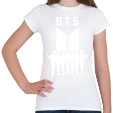 PRINTFASHION BTS 02 - Női póló - Fehér