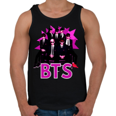 PRINTFASHION BTS 3 - Férfi atléta - Fekete