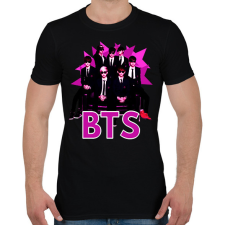 PRINTFASHION BTS 3 - Férfi póló - Fekete férfi póló