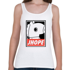 PRINTFASHION BTS Jhope - Női atléta - Fehér
