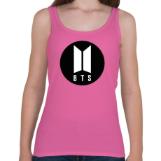 PRINTFASHION BTS kör - Női atléta - Rózsaszín