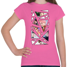 PRINTFASHION BTS - Női póló - Rózsaszín