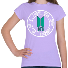 PRINTFASHION BTS  - Női póló - Viola női póló