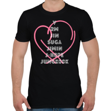 PRINTFASHION BTS PERSONA 2 - Férfi póló - Fekete férfi póló