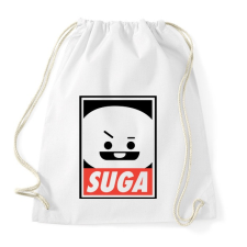 PRINTFASHION BTS Suga - Sportzsák, Tornazsák - Fehér tornazsák