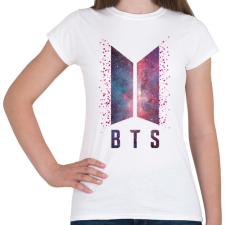 PRINTFASHION BTS Universe - Női póló - Fehér női póló