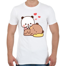 PRINTFASHION bubuanddudu - Férfi póló - Fehér férfi póló