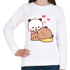 PRINTFASHION bubuanddudu - Női pulóver - Fehér