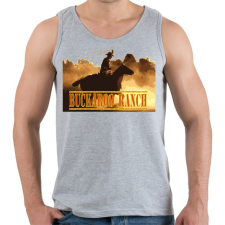 PRINTFASHION buckaroo - Férfi atléta - Sport szürke atléta, trikó