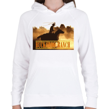 PRINTFASHION buckaroo - Női kapucnis pulóver - Fehér női pulóver, kardigán