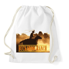 PRINTFASHION buckaroo - Sportzsák, Tornazsák - Fehér tornazsák
