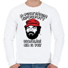 PRINTFASHION Bud Spencer 01 - Férfi pulóver - Fehér férfi pulóver, kardigán