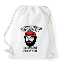 PRINTFASHION Bud Spencer 01 - Sportzsák, Tornazsák - Fehér tornazsák