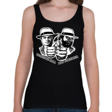 PRINTFASHION Bud Spencer és Ternce Hill - Női atléta - Fekete női trikó