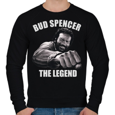 PRINTFASHION Bud Spencer - Férfi pulóver - Fekete férfi pulóver, kardigán