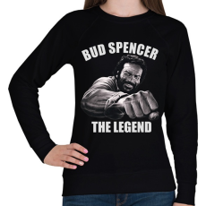 PRINTFASHION Bud Spencer - Női pulóver - Fekete