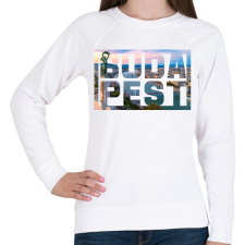 PRINTFASHION Budapest 4 - Női pulóver - Fehér női pulóver, kardigán