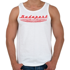 PRINTFASHION budapest-ikarus-red - Férfi atléta - Fehér atléta, trikó
