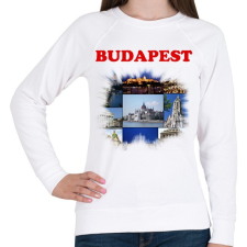 PRINTFASHION Budapest - Női pulóver - Fehér női pulóver, kardigán
