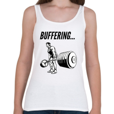 PRINTFASHION Buffering... - Női atléta - Fehér