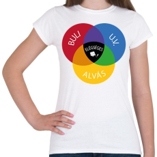 PRINTFASHION Buli, U.V., Alvás - Elégséges - Női póló - Fehér