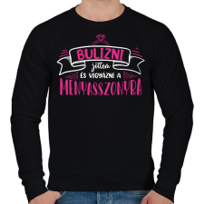 PRINTFASHION Bulizni jöttem - Csapat (white) - Férfi pulóver - Fekete férfi pulóver, kardigán