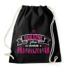 PRINTFASHION Bulizni jöttem - Csapat (white) - Sportzsák, Tornazsák - Fekete