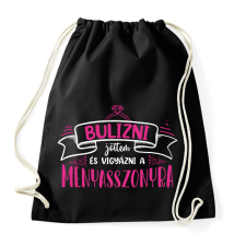 PRINTFASHION Bulizni jöttem - Csapat (white) - Sportzsák, Tornazsák - Fekete tornazsák