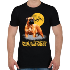 PRINTFASHION bullmastiff - Férfi póló - Fekete férfi póló