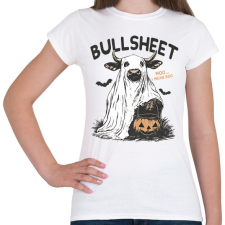 PRINTFASHION Bullsheet - Női póló - Fehér női póló