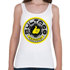 PRINTFASHION Bultaco - Női atléta - Fehér női trikó