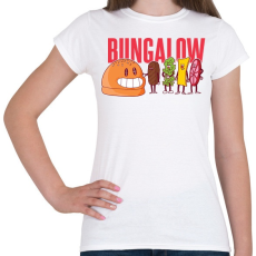 PRINTFASHION Bungalow - Női póló - Fehér