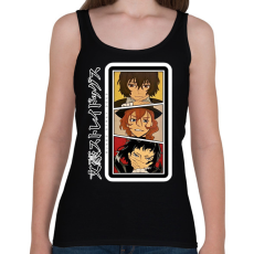 PRINTFASHION Bungo Stray Dogs - Női atléta - Fekete