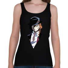 PRINTFASHION Bungou Stray Dogs - Női atléta - Fekete női trikó