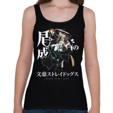 PRINTFASHION Bungou Stray Dogs - Női atléta - Fekete női trikó