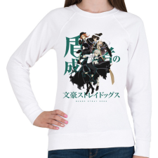 PRINTFASHION BUNGOU STRAY DOGS - Női pulóver - Fehér női pulóver, kardigán