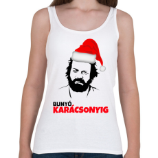 PRINTFASHION BUNYÓ KARÁCSONYIG - Női atléta - Fehér