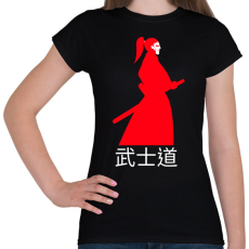 PRINTFASHION Bushido - Női póló - Fekete