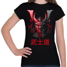 PRINTFASHION Bushido - Női póló - Fekete női póló