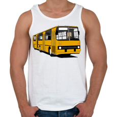 PRINTFASHION Busz - Férfi atléta - Fehér