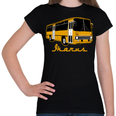 PRINTFASHION busz - Női póló - Fekete