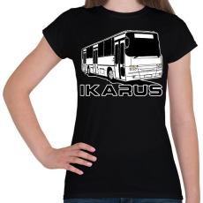 PRINTFASHION Busz - Női póló - Fekete