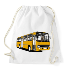 PRINTFASHION Busz - Sportzsák, Tornazsák - Fehér tornazsák