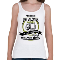 PRINTFASHION Buszsofőr - Női atléta - Fehér