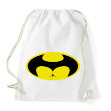 PRINTFASHION Buttman - Sportzsák, Tornazsák - Fehér tornazsák